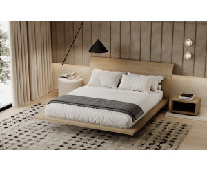 Bed Aurillac (Natural Wood)